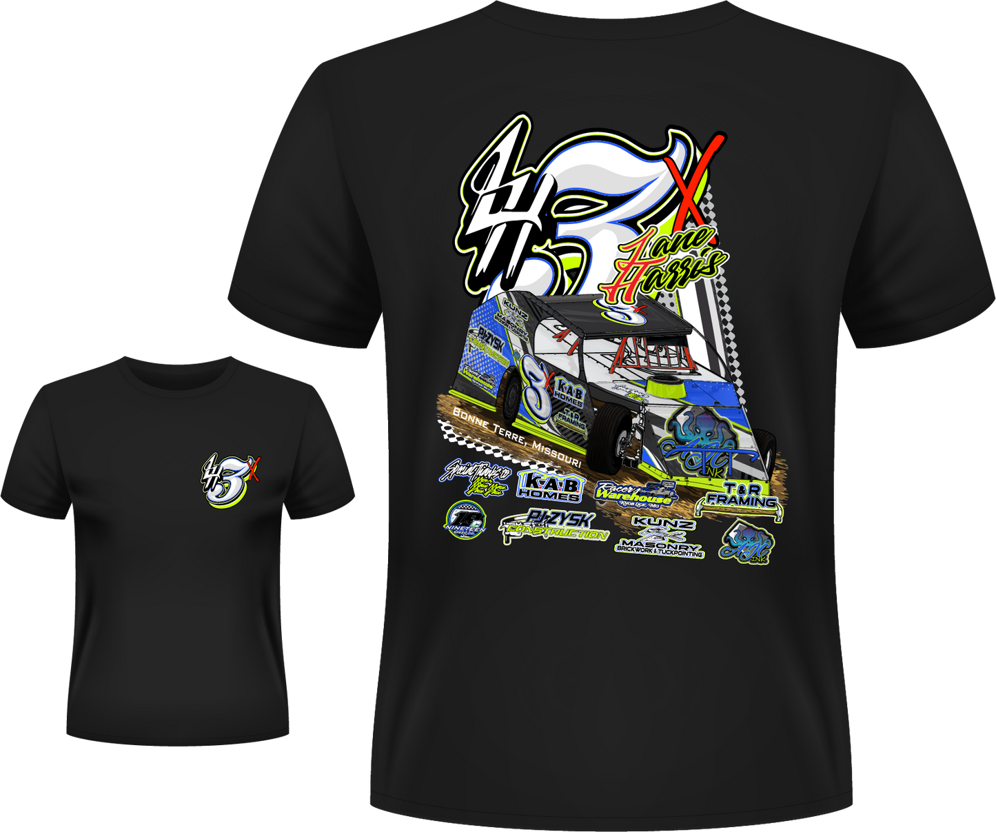 Lane Harris Race Tee