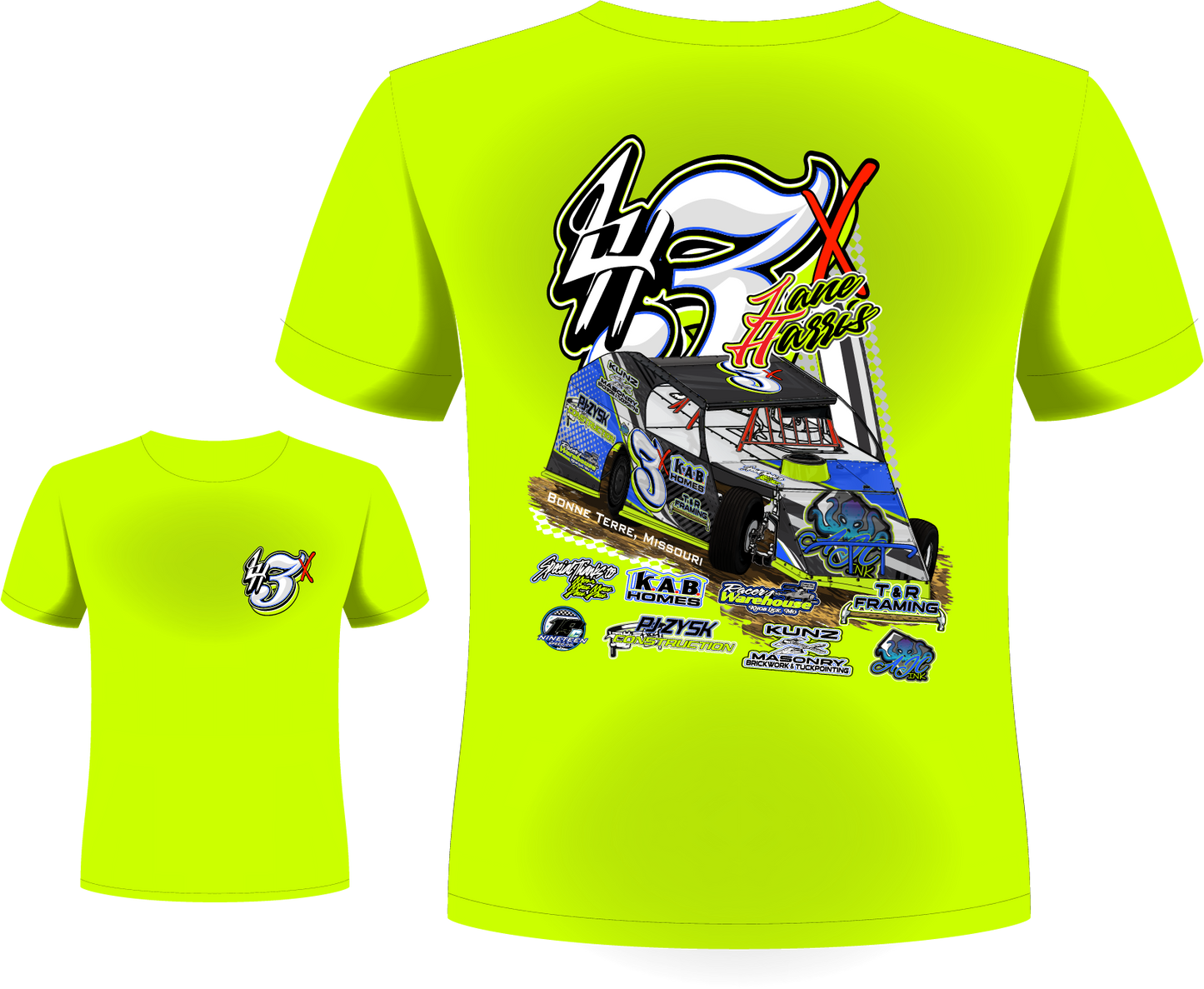 Lane Harris Race Tee